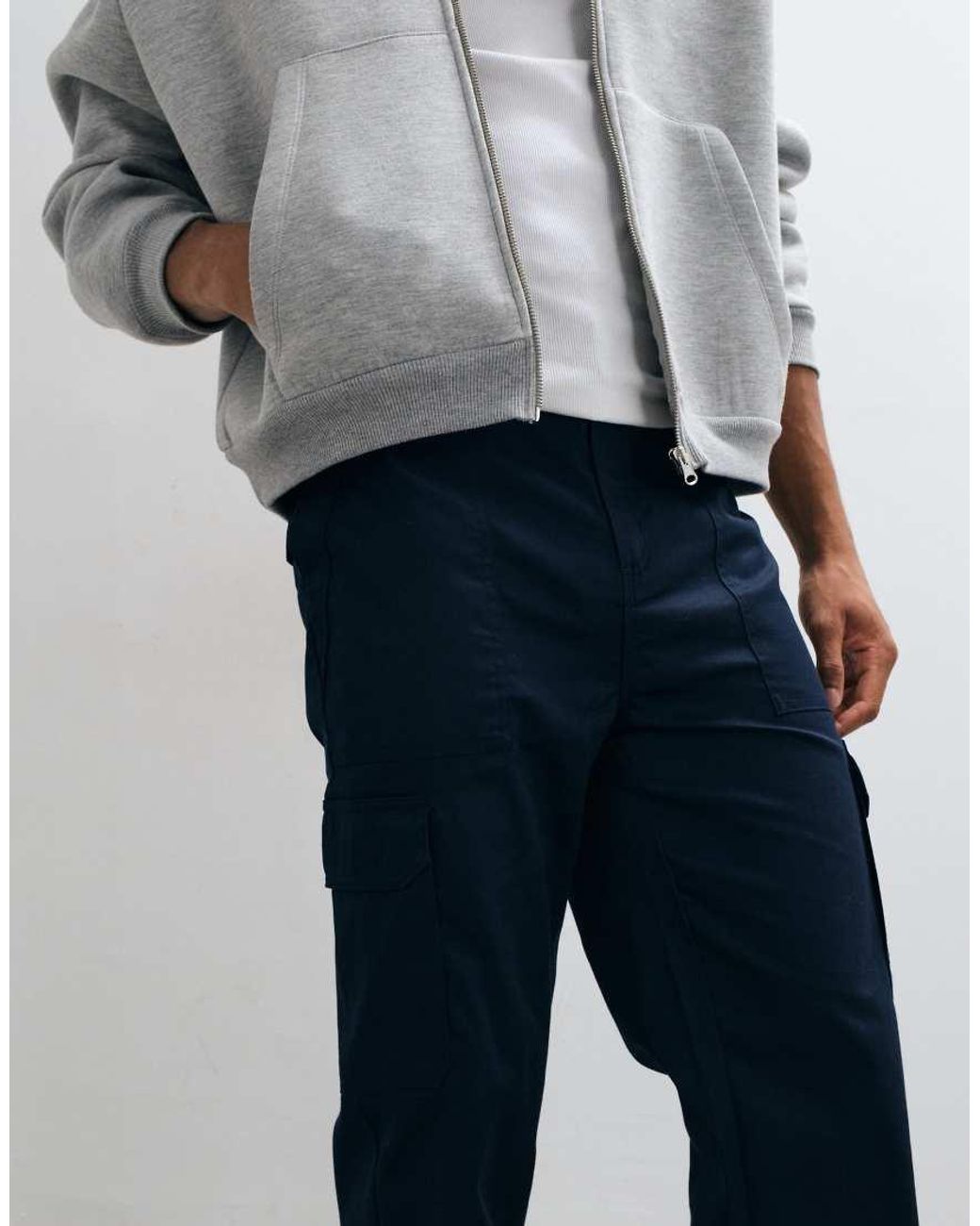 Regatta Blue Essential Cargo Trousers for men