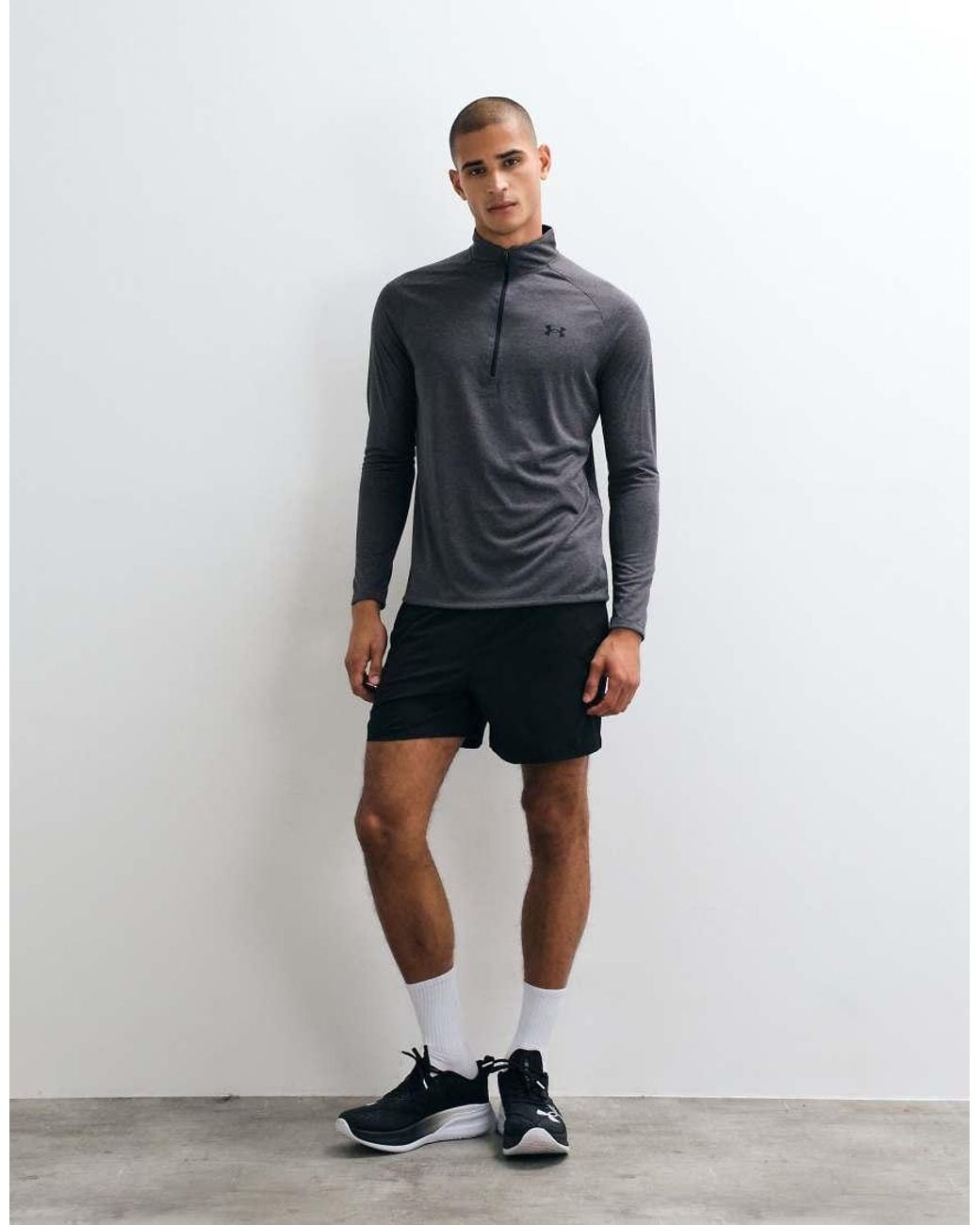 Under Armour Blue Tech 2.0 Half Zip Sweat for men