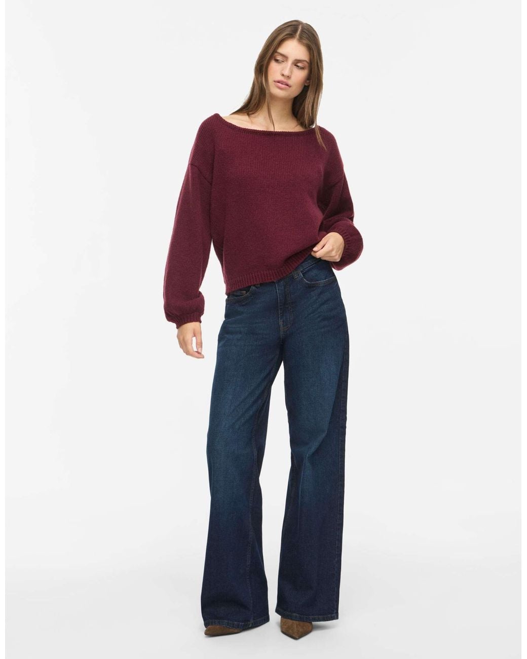 Pull en fig1 Noisy May en coloris Red