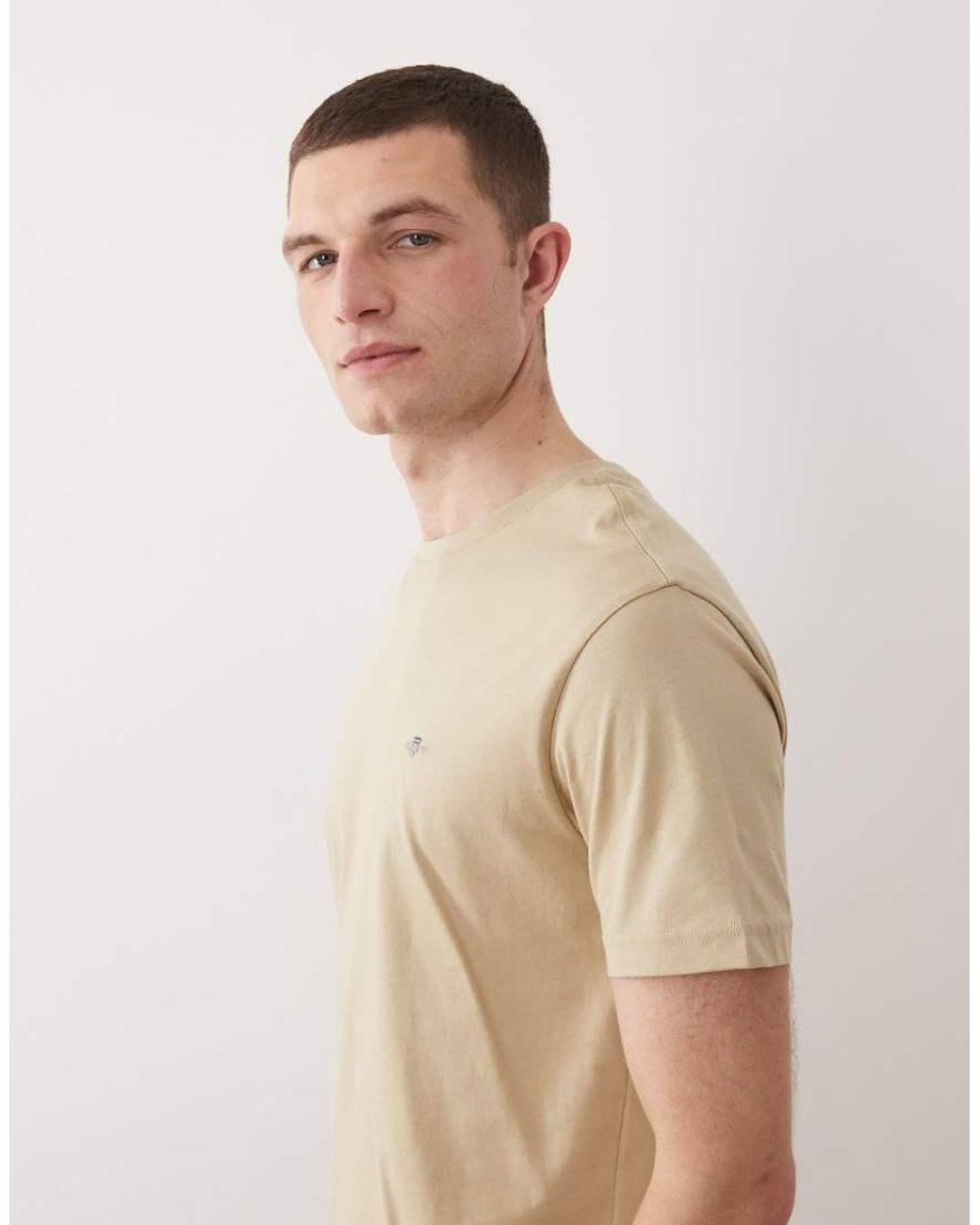 Gant Natural Shield Logo T-shirt for men