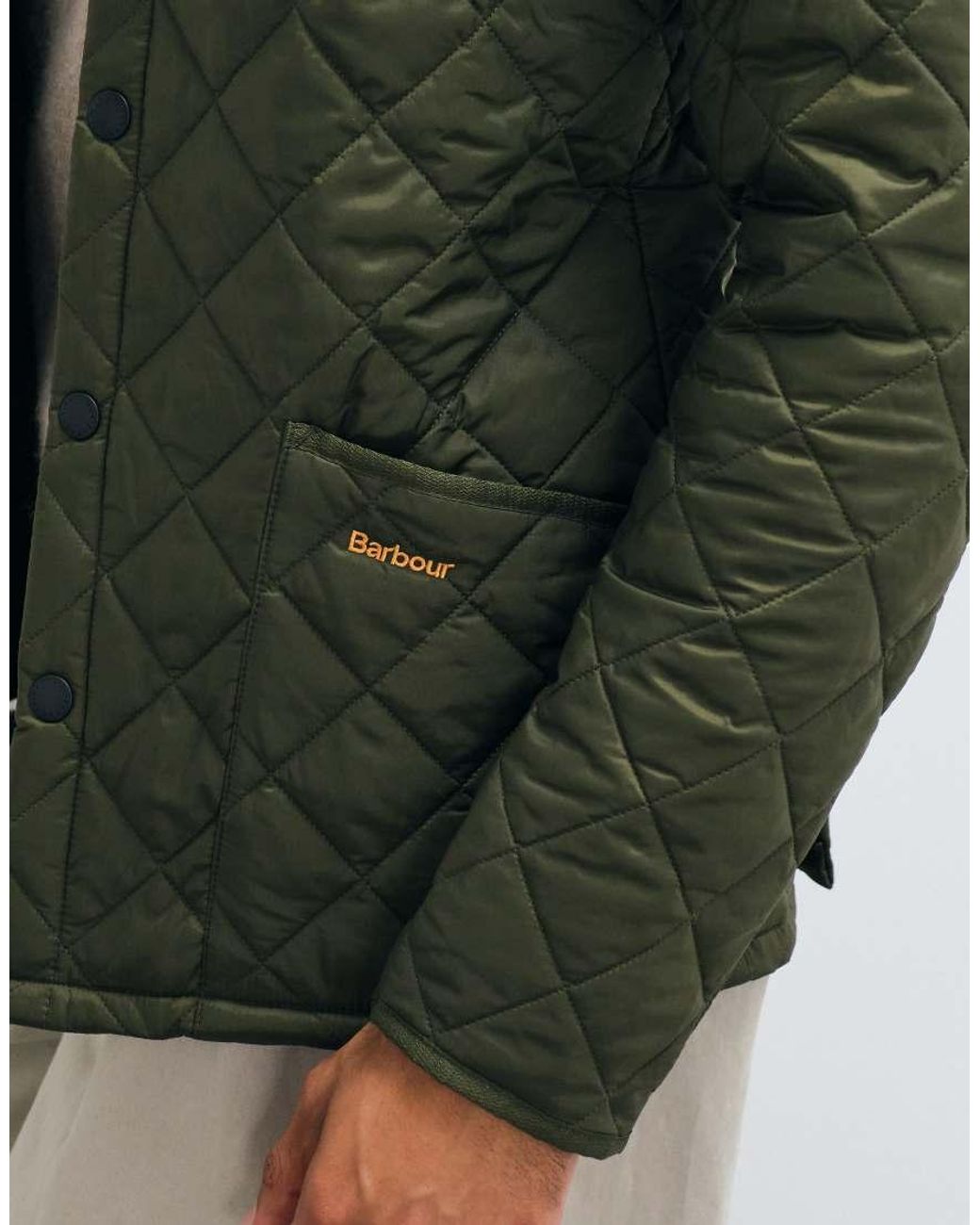 Barbour Green Heritage Liddesdale Quilted Jacket for men