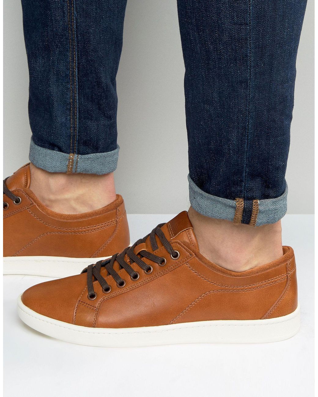 Amazon.com | ALDO Men's Bruge Sneaker, Light Brown, 7 | Chukka