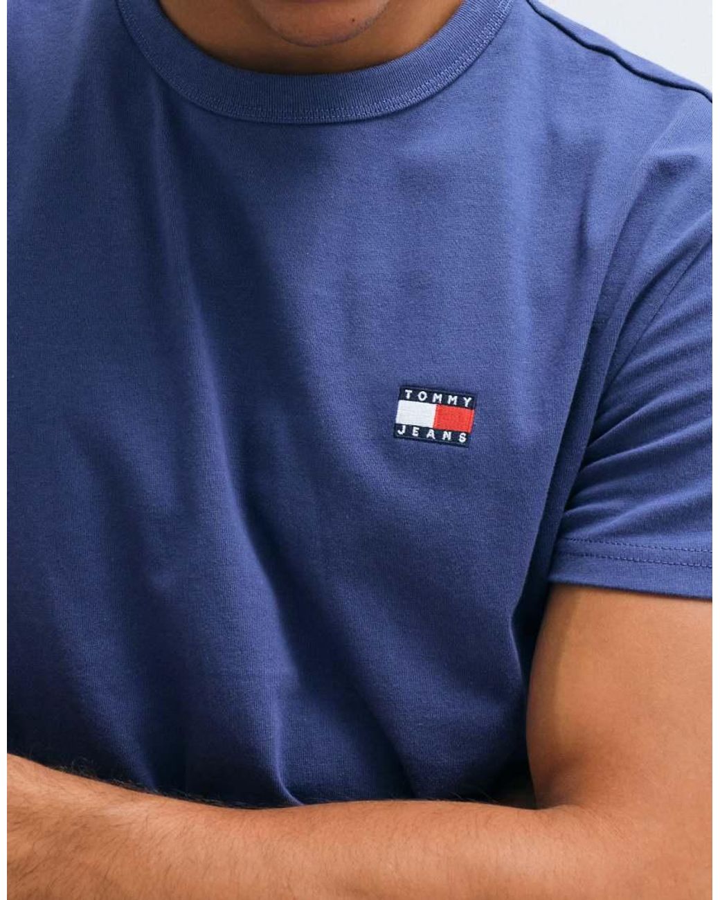 Tommy Hilfiger Blue Badge Logo T-Shirt for men