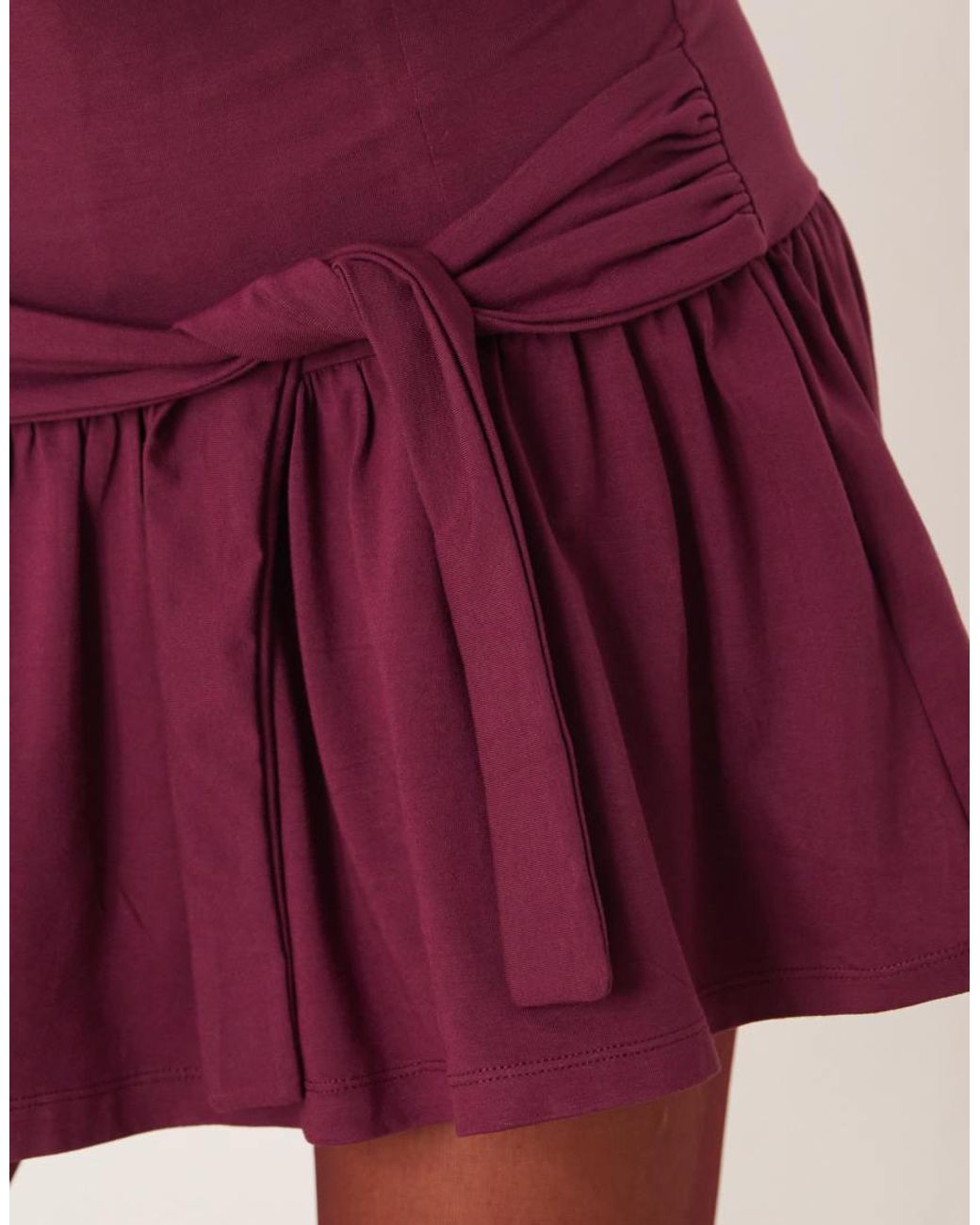 Motel Pink Supriati Jersey Mini Dress