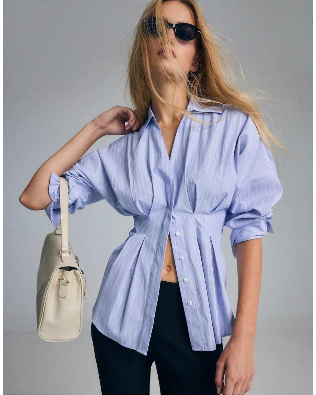 Camicia di Stradivarius in White