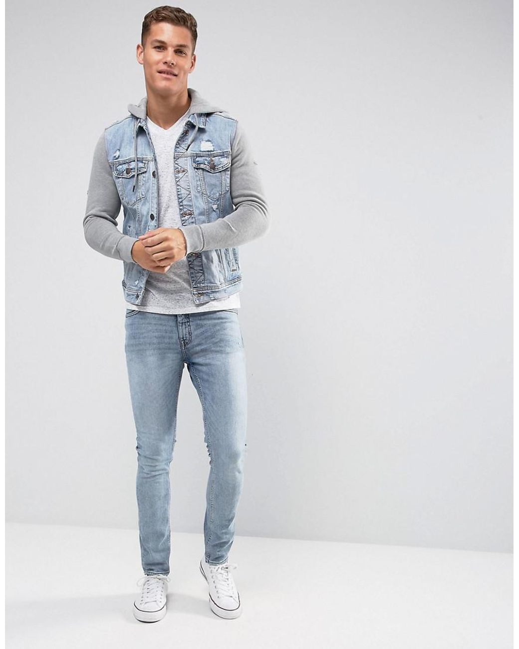 Hollister Holliser Denim Jacket With 