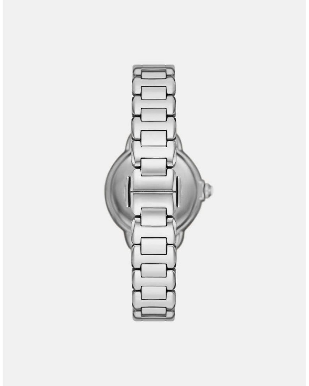 Emporio Armani White Three-Hand, Stainless Steel Watch, Ar11632