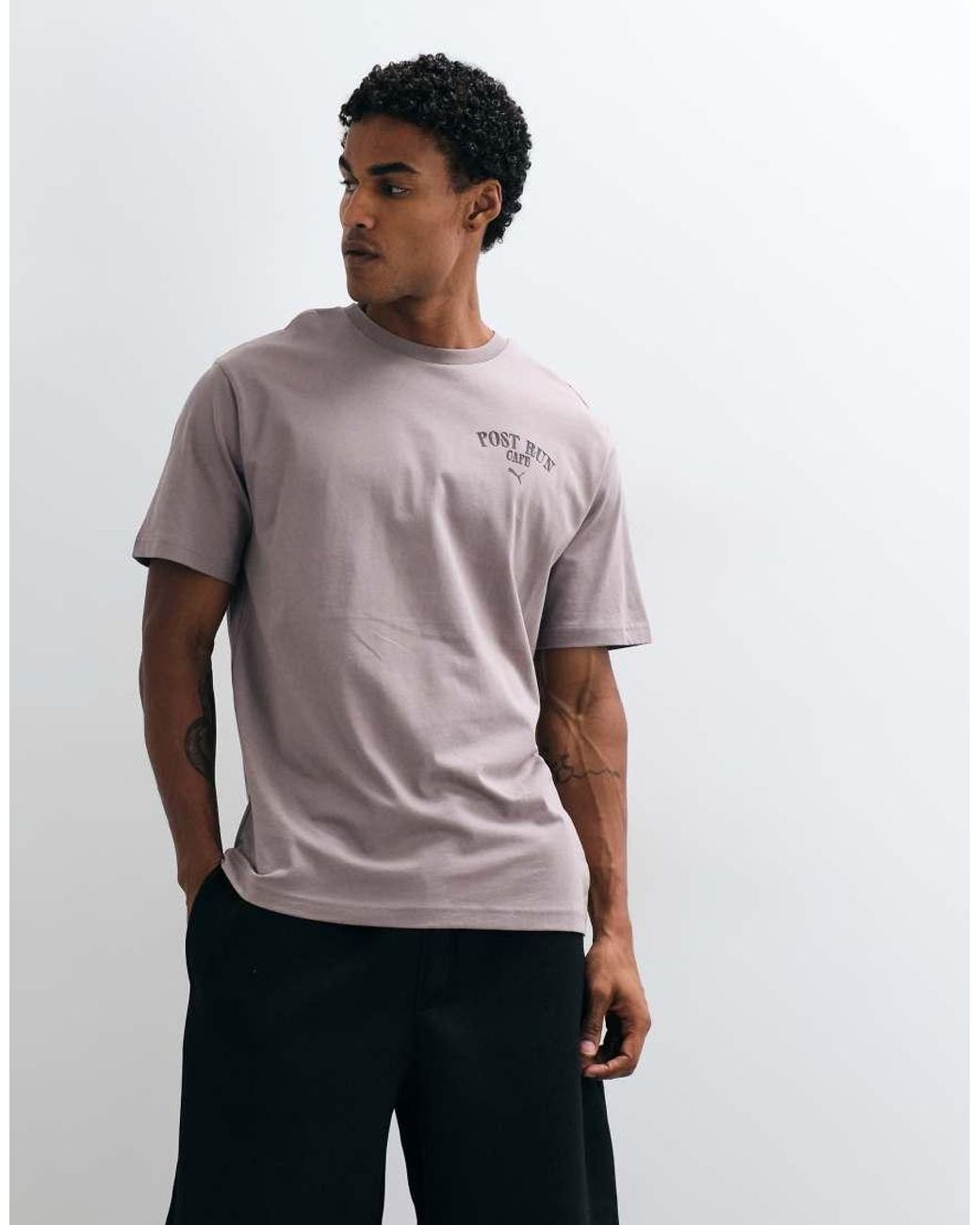 PUMA Natural Graphic Cafe Relaxed Tee for men