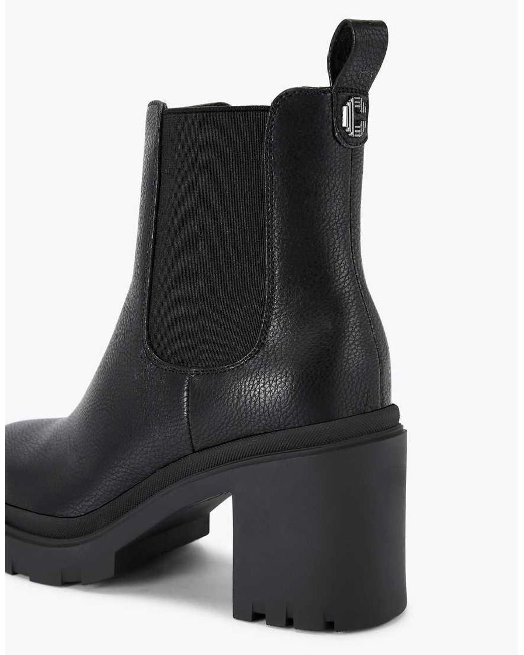 Carvela Kurt Geiger Black Boulder Heeled Wf High Ankle Boots
