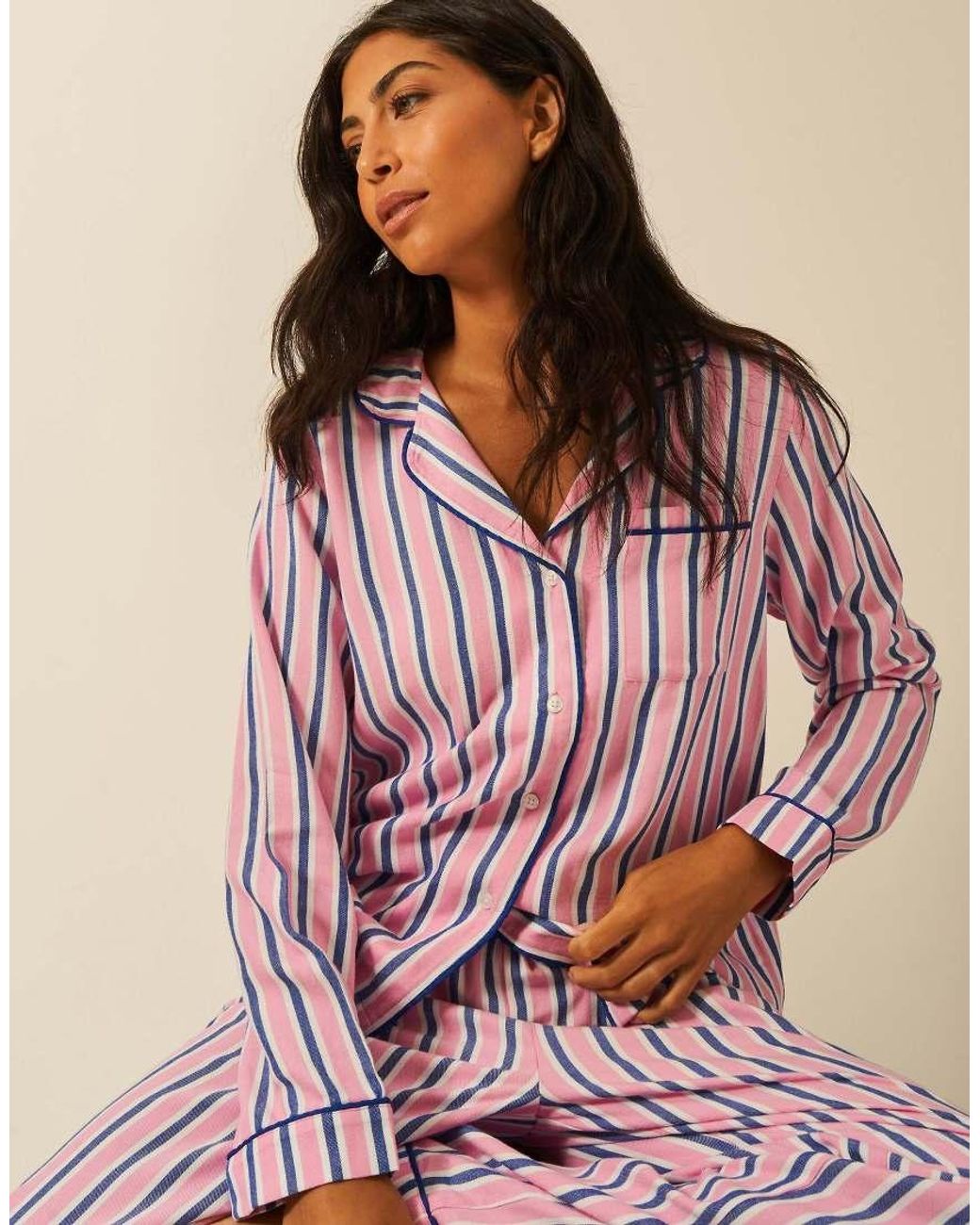 Stripe & Stare Natural Pyjama Bottoms