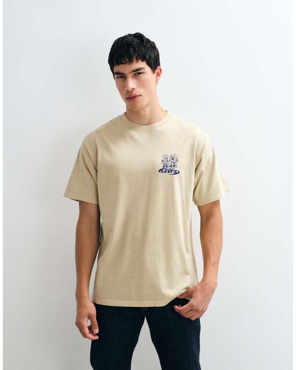 Levi's Multicolor Back Print Graphic T-Shirt for men