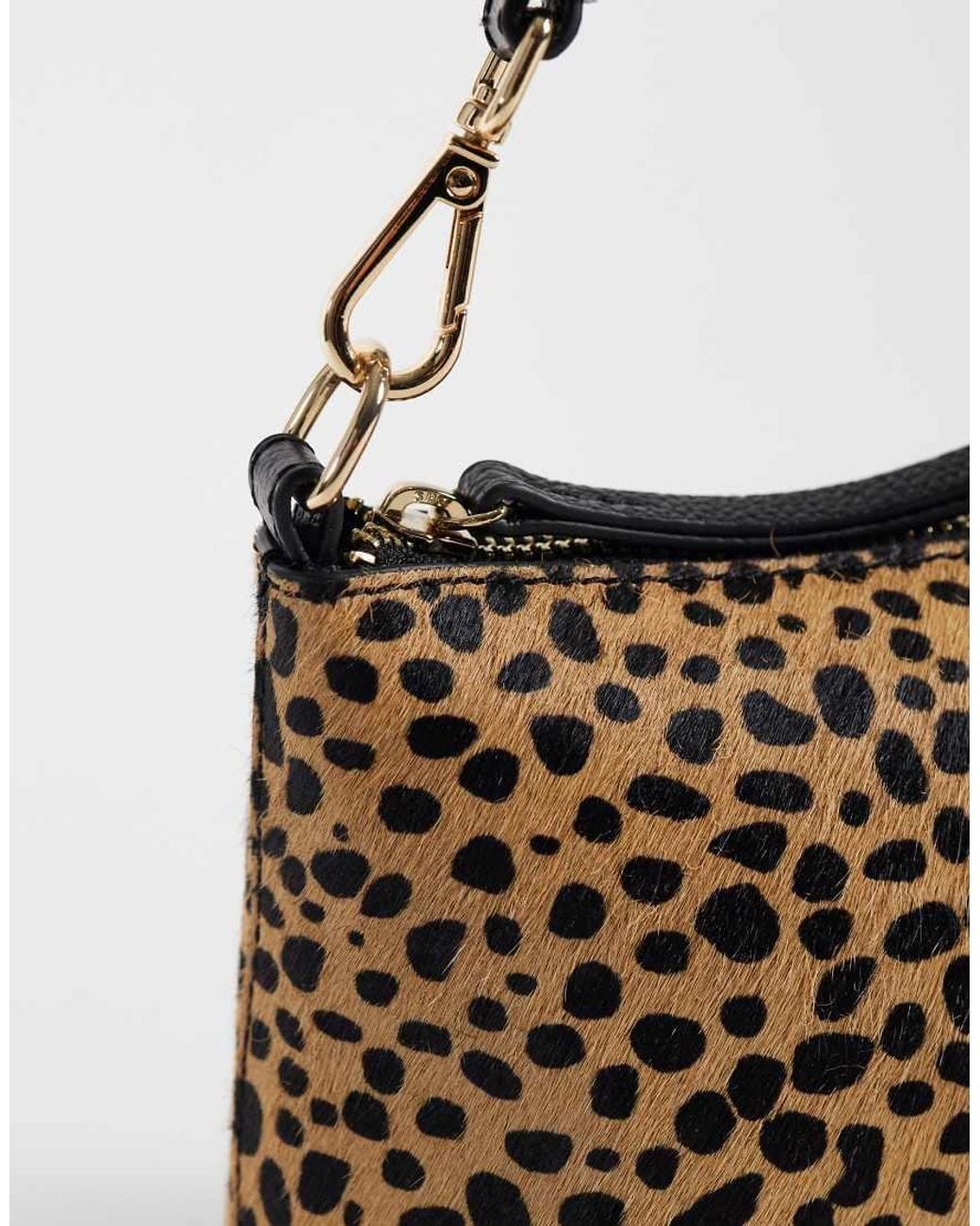 Accessorize Metallic Handheld Shoulder Bag With Crossbody Strap