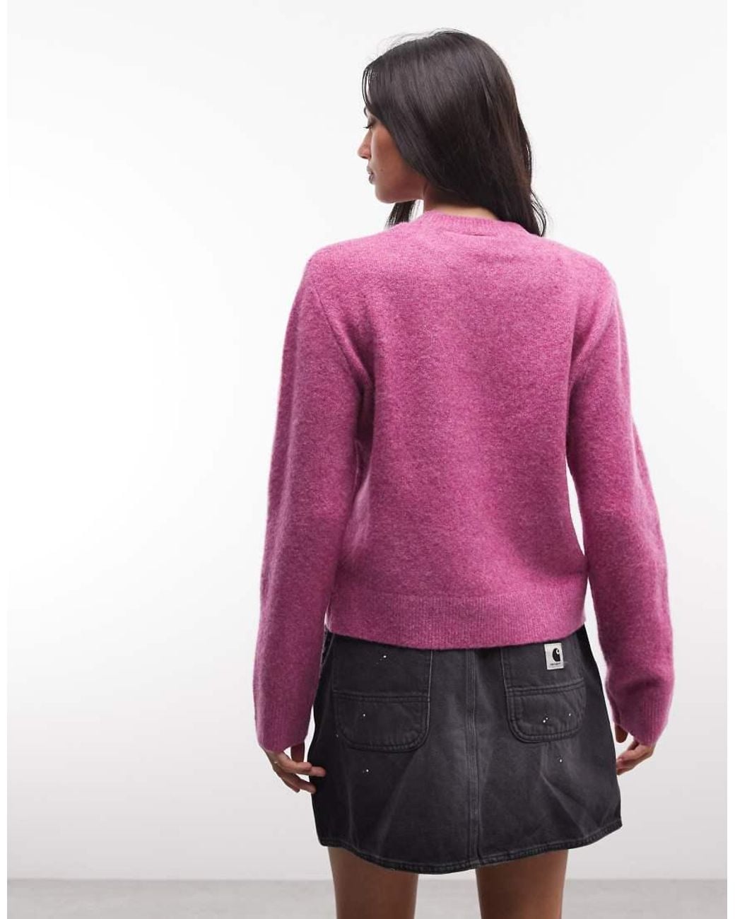 Carhartt Pink Curtis Knitted Jumper
