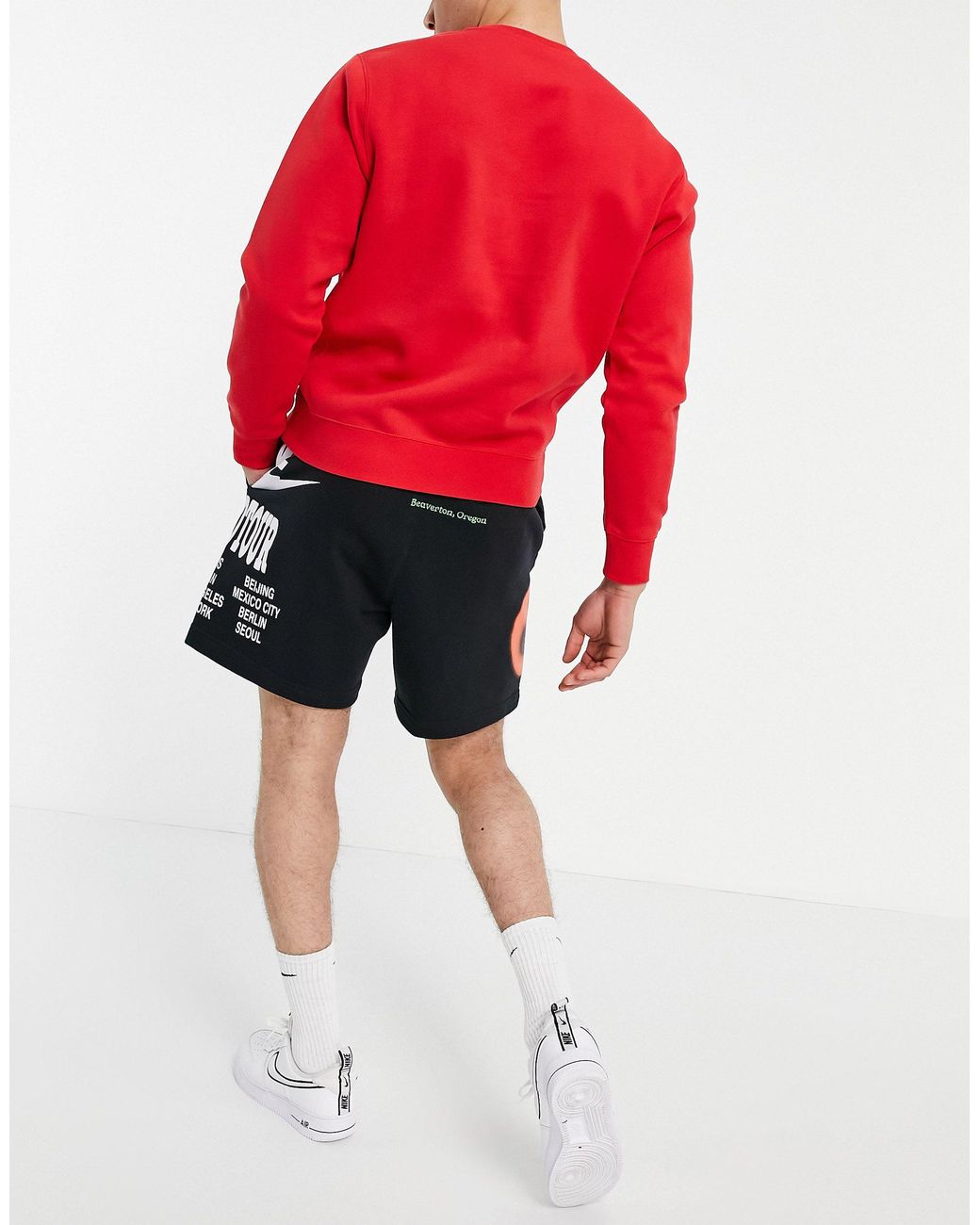 Nike World Tour Pack Graphic Shorts in 