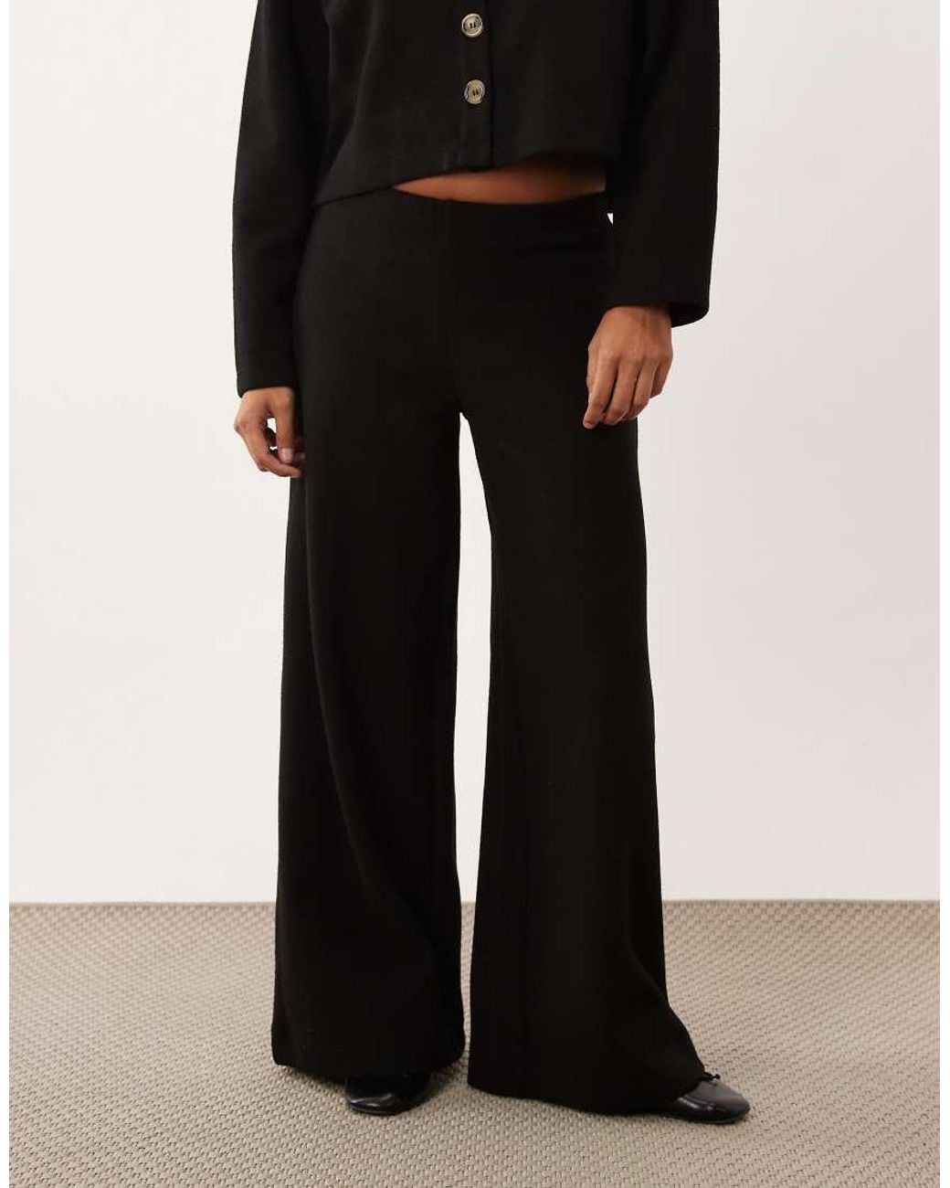 Miss Selfridge Black Super Soft Pants