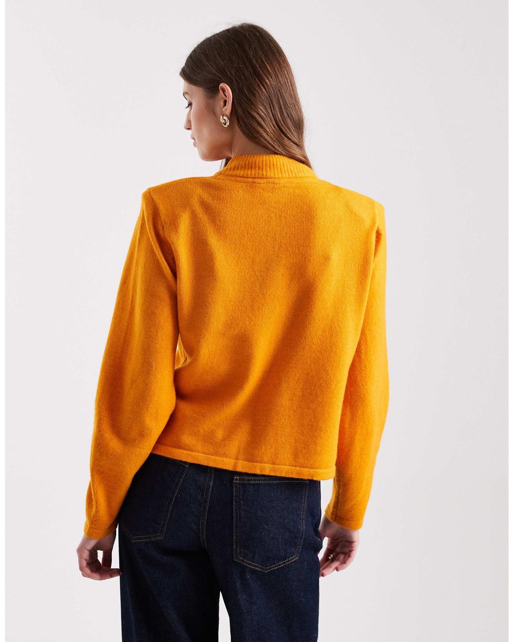 Object Orange – strickjacke