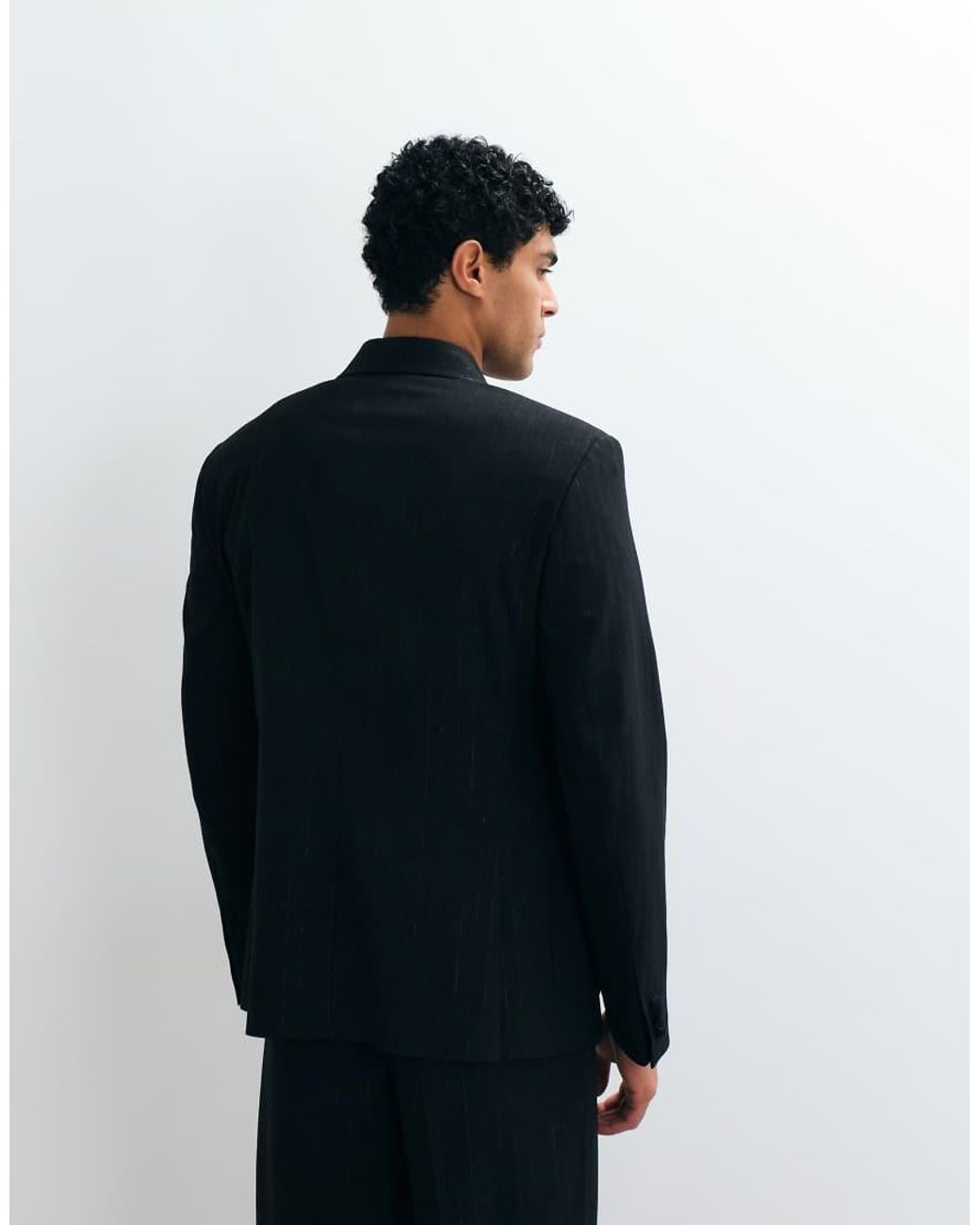 ASOS Blue Slim Suit Jacket for men