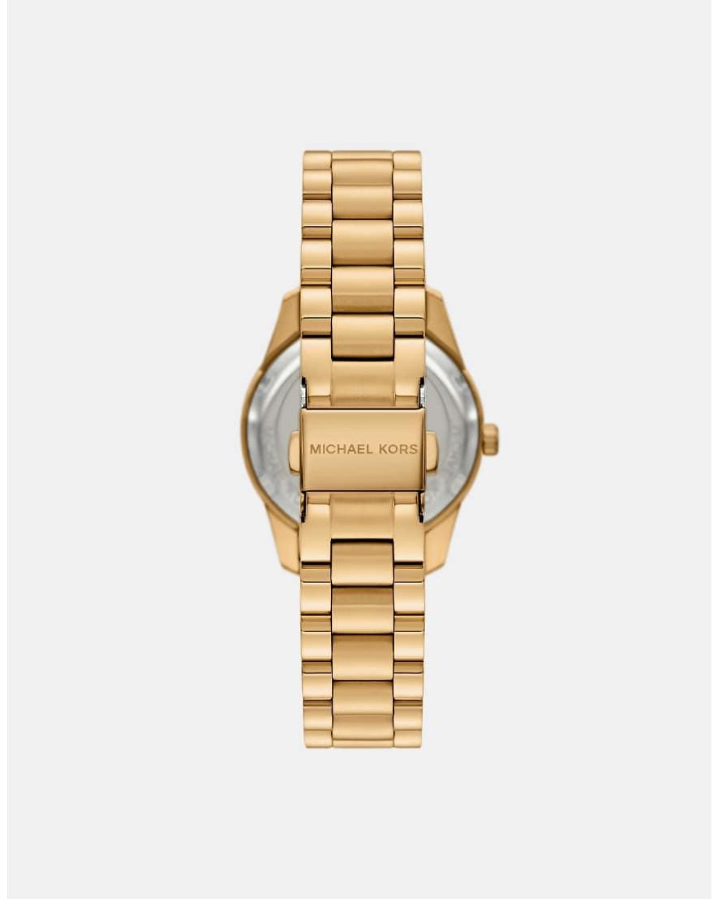 Michael Kors Metallic Multifunction Lexington, Stainless Steel
