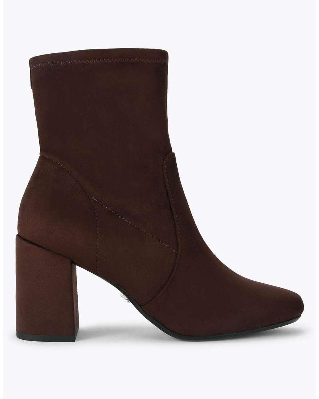 Carvela Kurt Geiger Brown Asti Low Ankle Boots