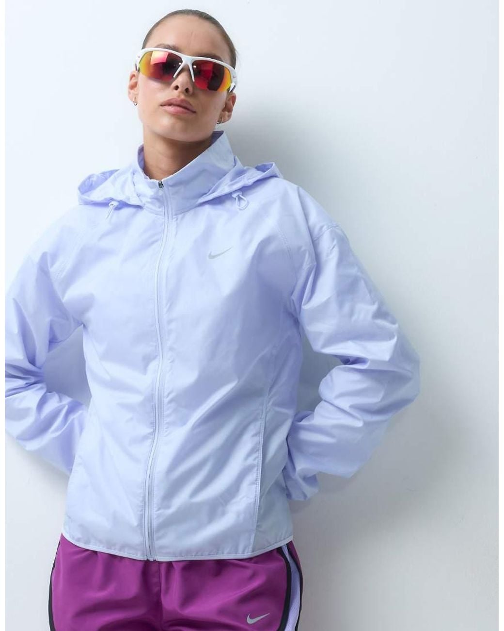 Nike Purple Tempo Repel Jacket