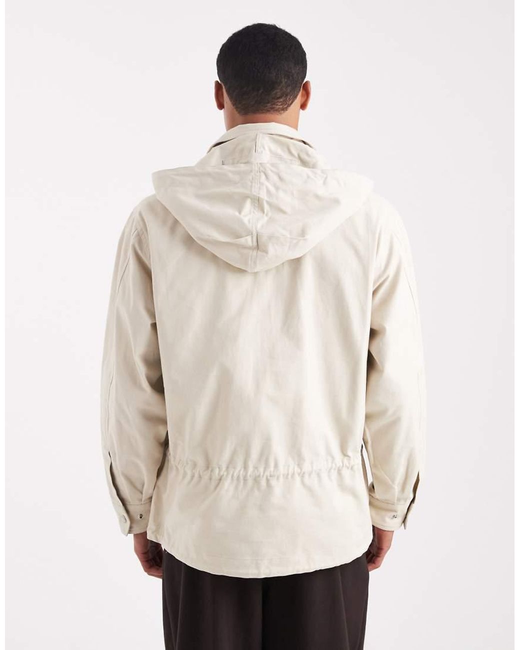 Fred Perry Natural Hooded Jacket for men