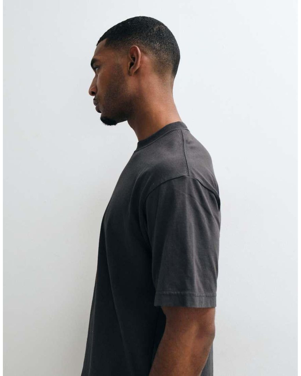 Vans Black Premium Short Sleeve Loose Fit T-Shirt for men