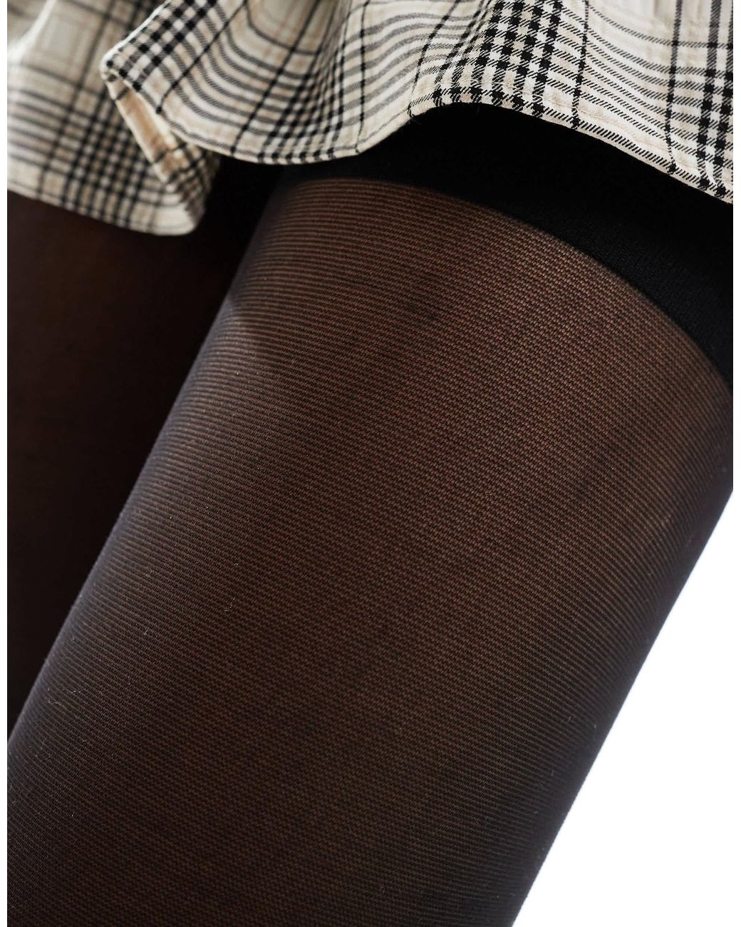 Pieces Black 20 Denier Shape Tights