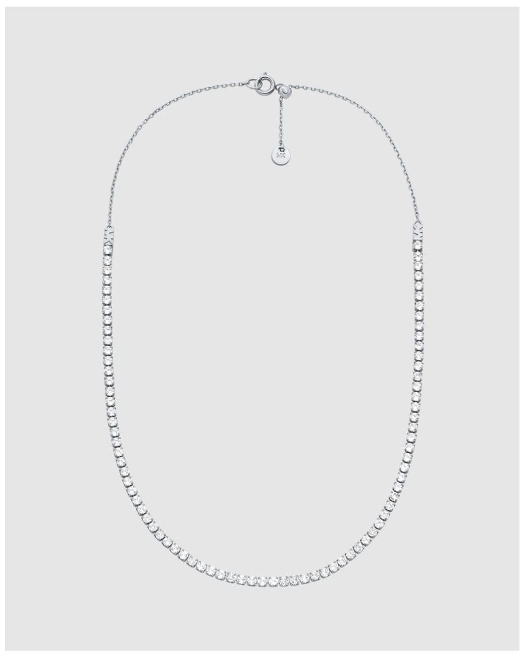 Michael Kors White Tennis Necklace
