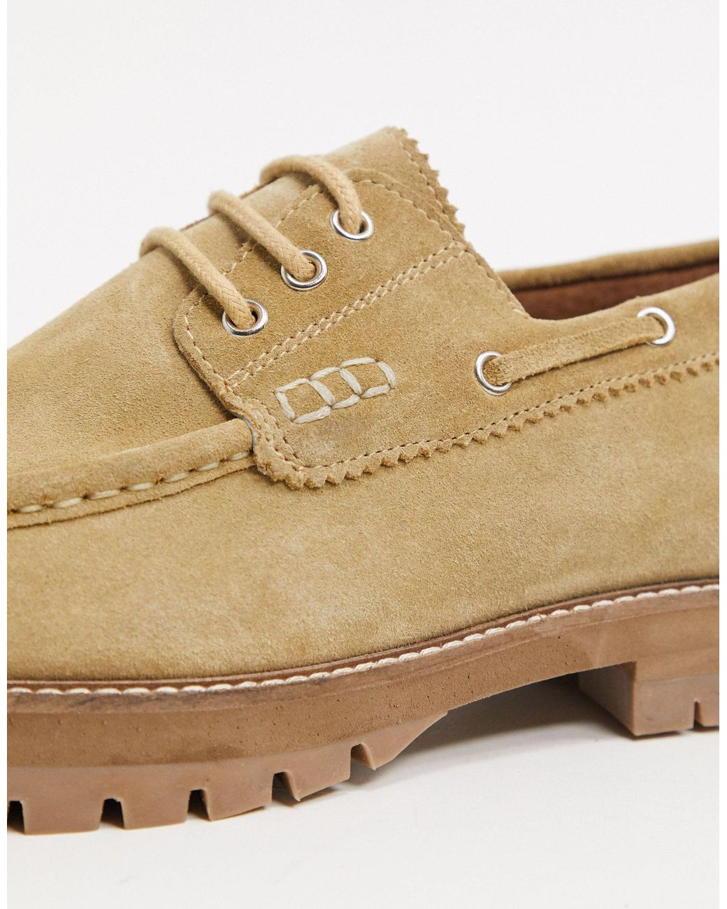 chunky boat shoes