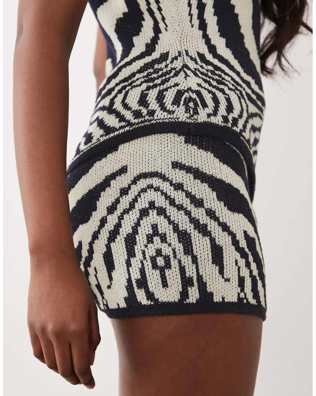 ASOS Black Knitted Micro Short Co-ord