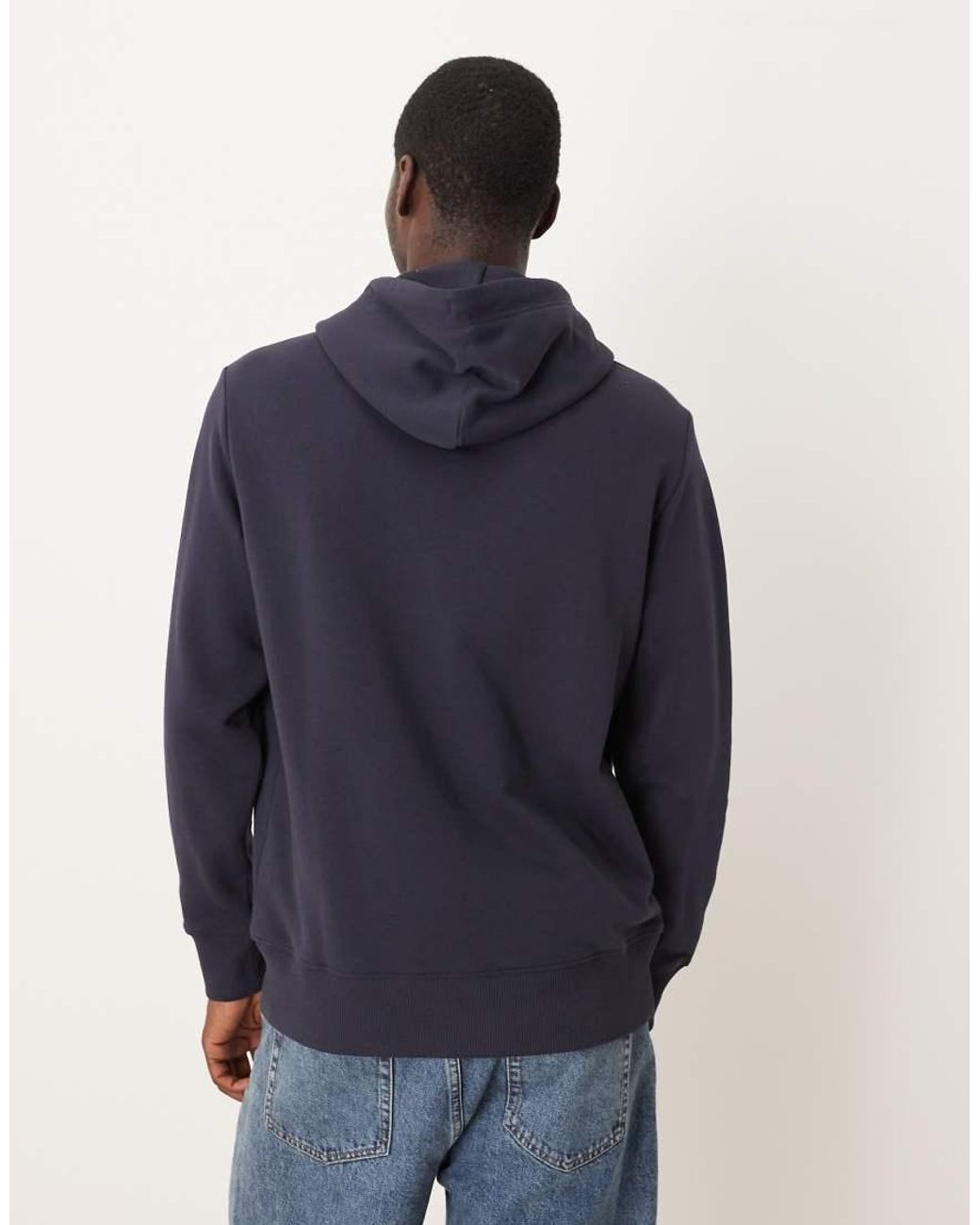 Gant Blue Varsity G Logo Hoodie for men