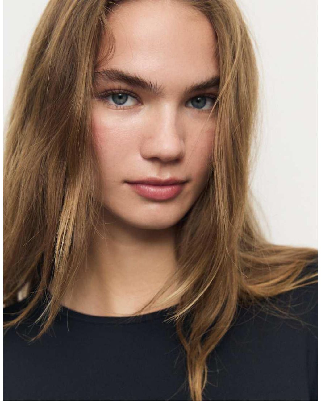 Stradivarius Blue Long Sleeve Polyamide Bodysuit