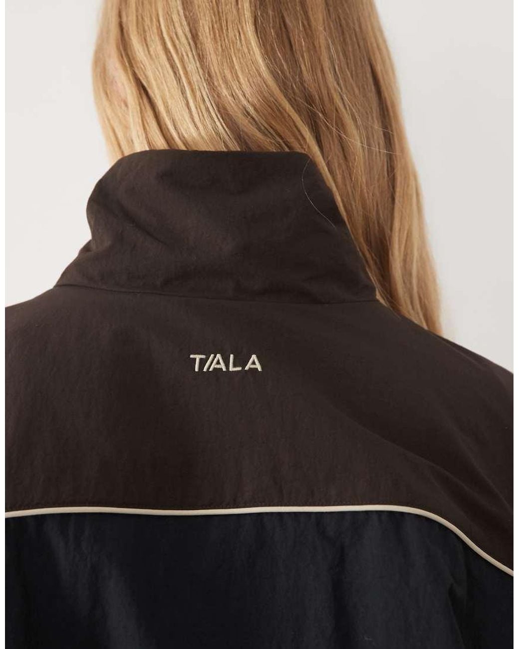 Tala Black Multiway Contrast Windbreaker