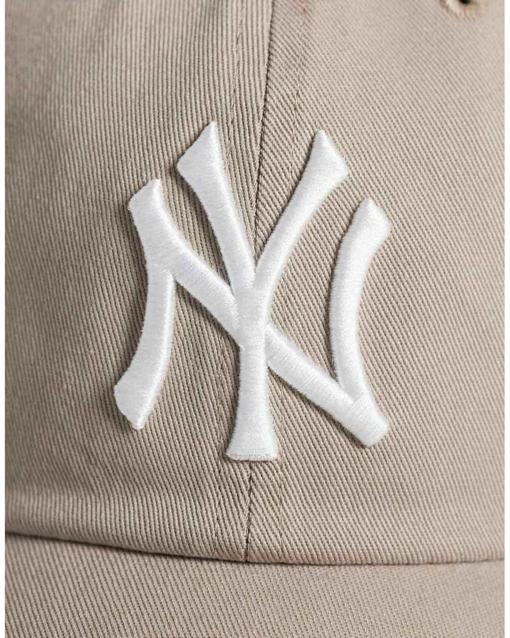 '47 Natural Ny Yankees Womens Clean Up Cap