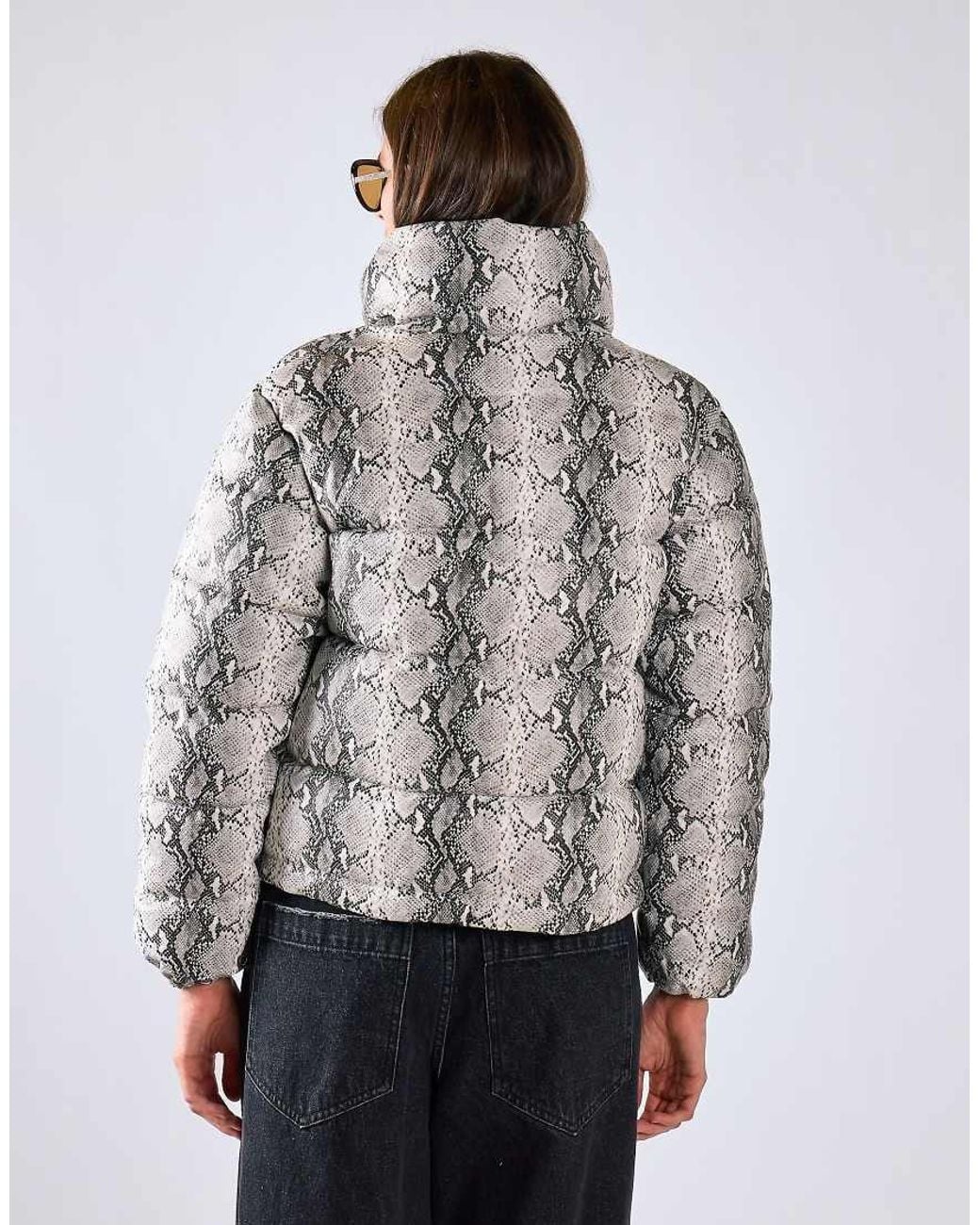 Glamorous White Puffer Coat