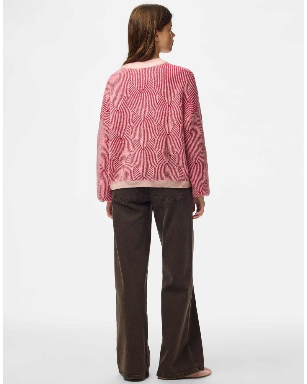 Pieces Pink – strickpullover