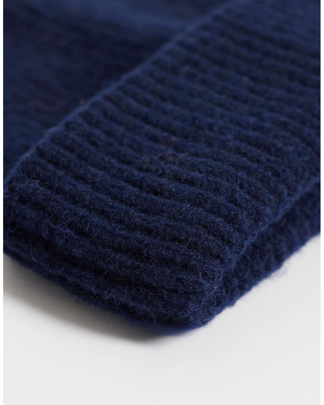 Bonnet en maille Threadbare en coloris Blue