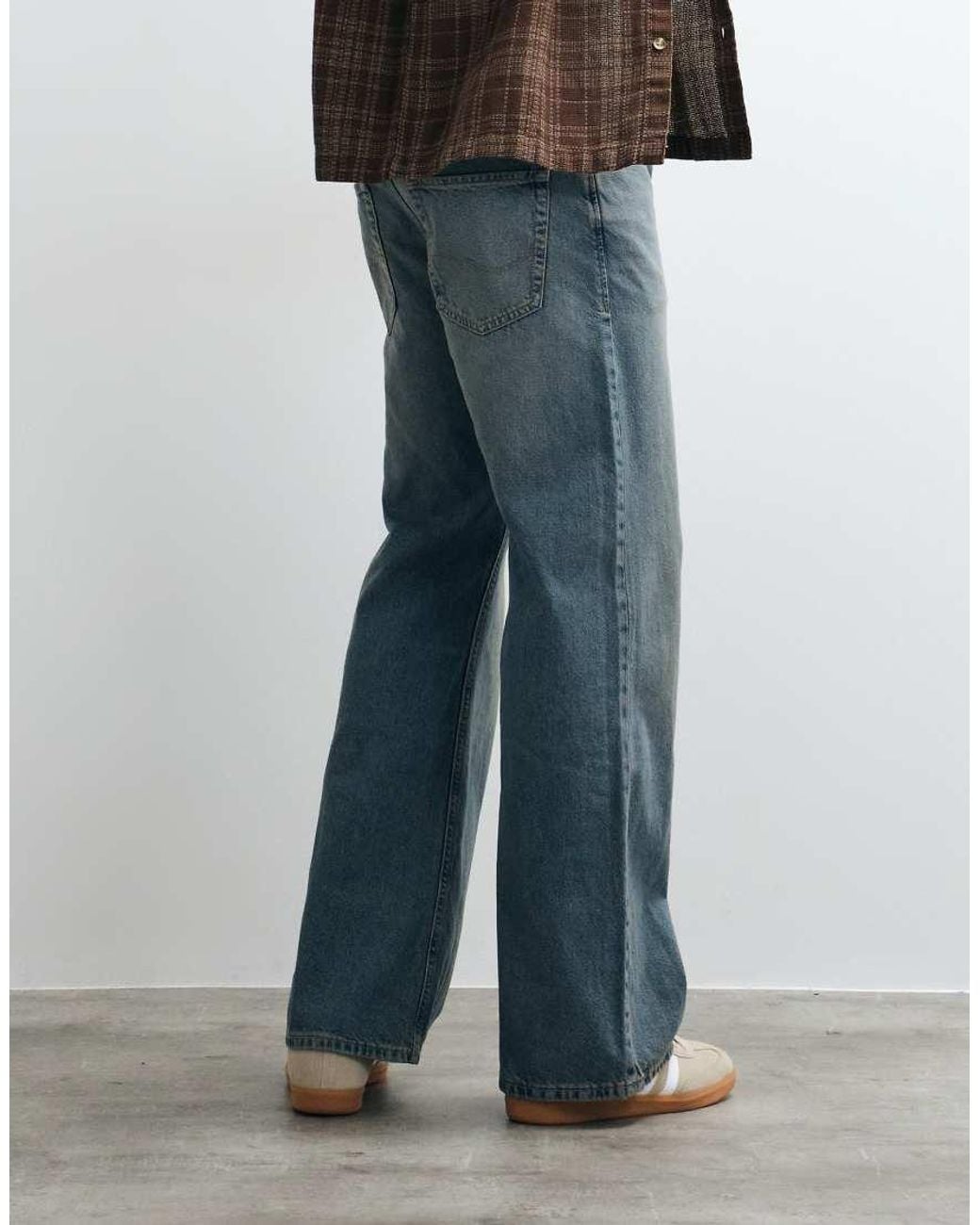 Jack & Jones Blue Toby Flare Jeans for men