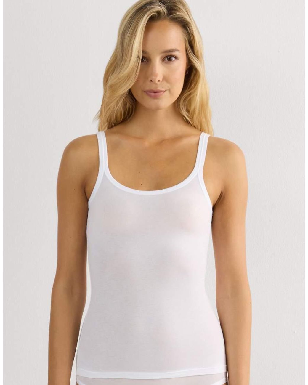 Intimissimi White Ultralight Cotton Top