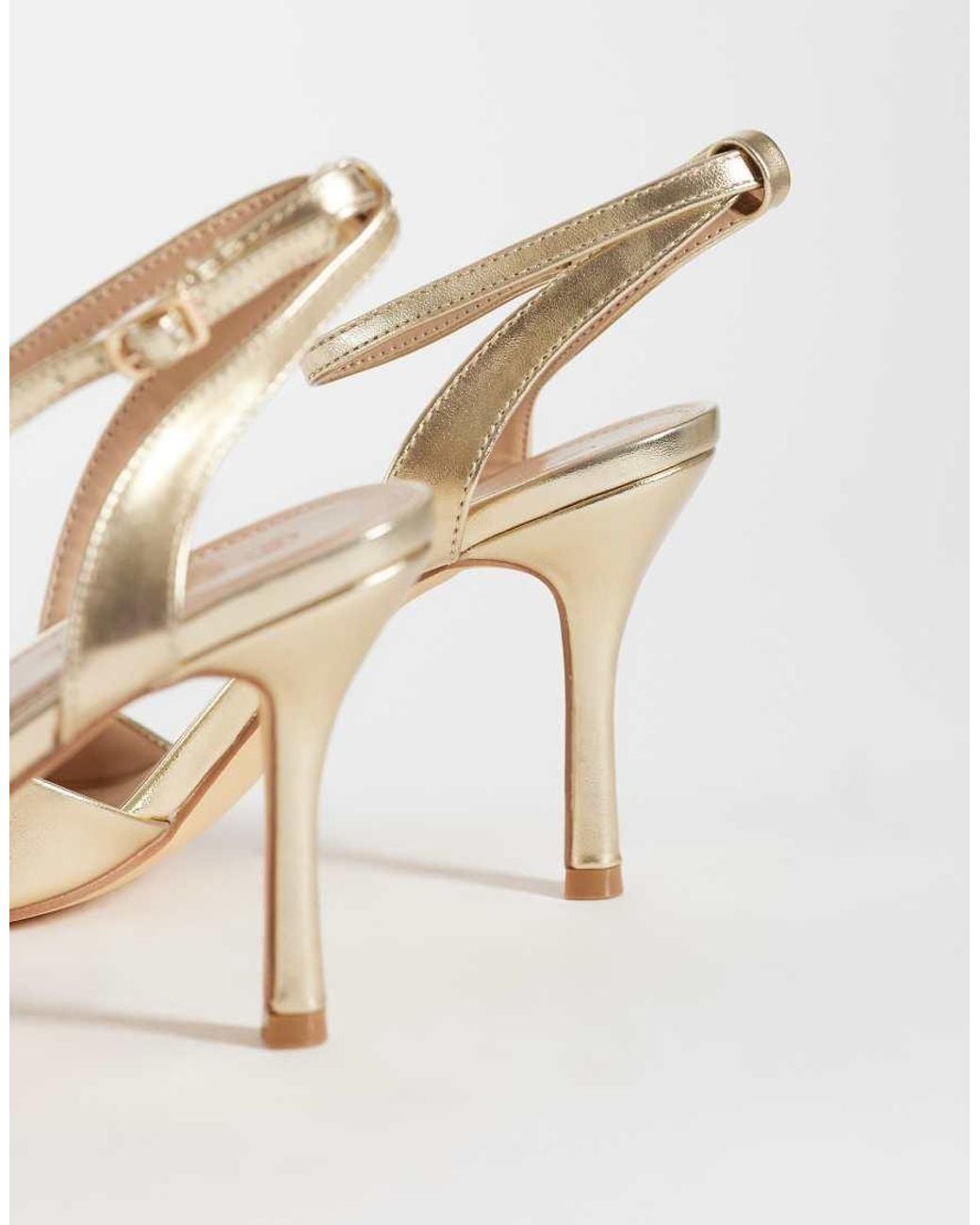 SEQWL Natural Lolly Heeled Sandals