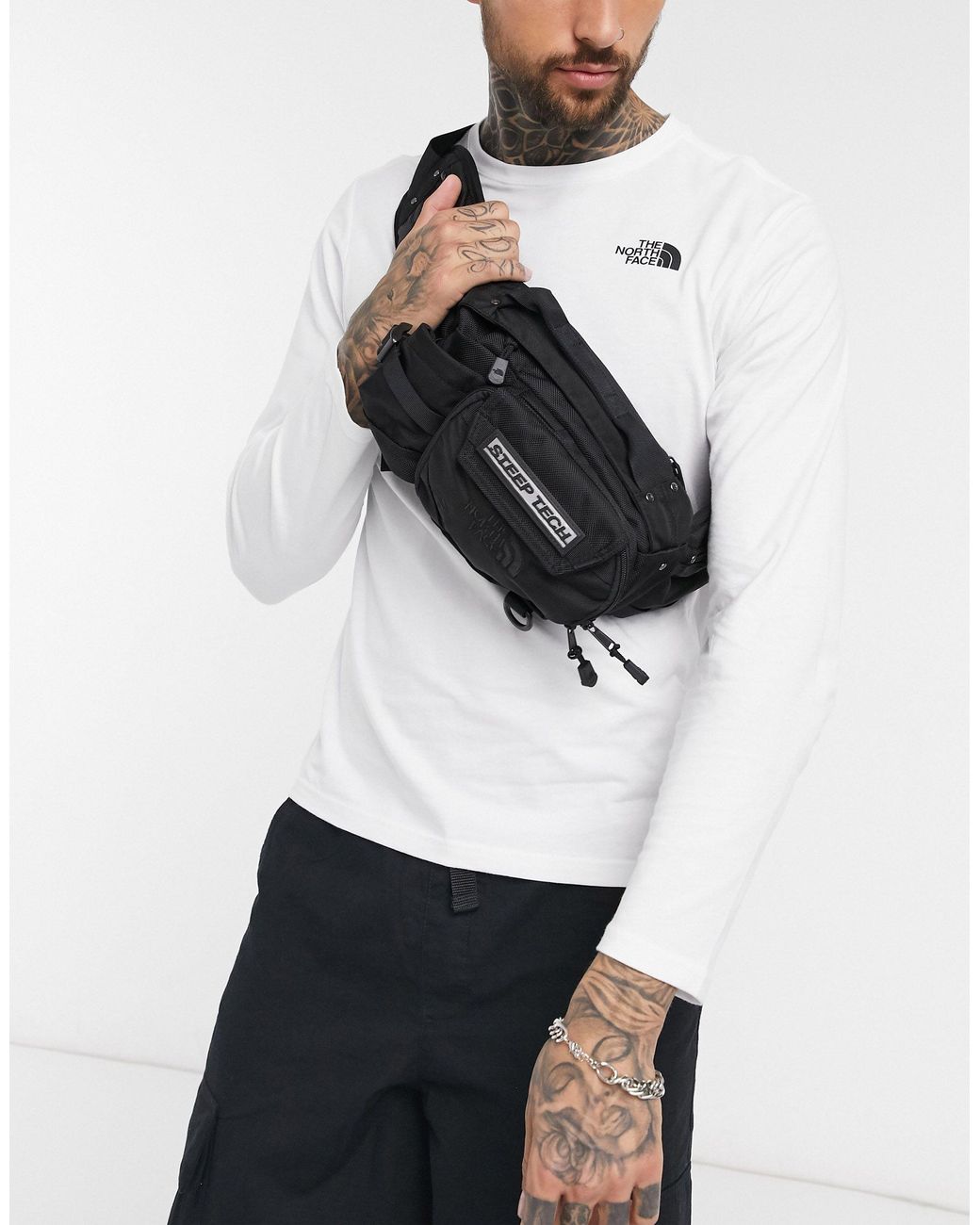 The North Face Steep Tech Fanny Pack in Black for Men | Lyst Australia
