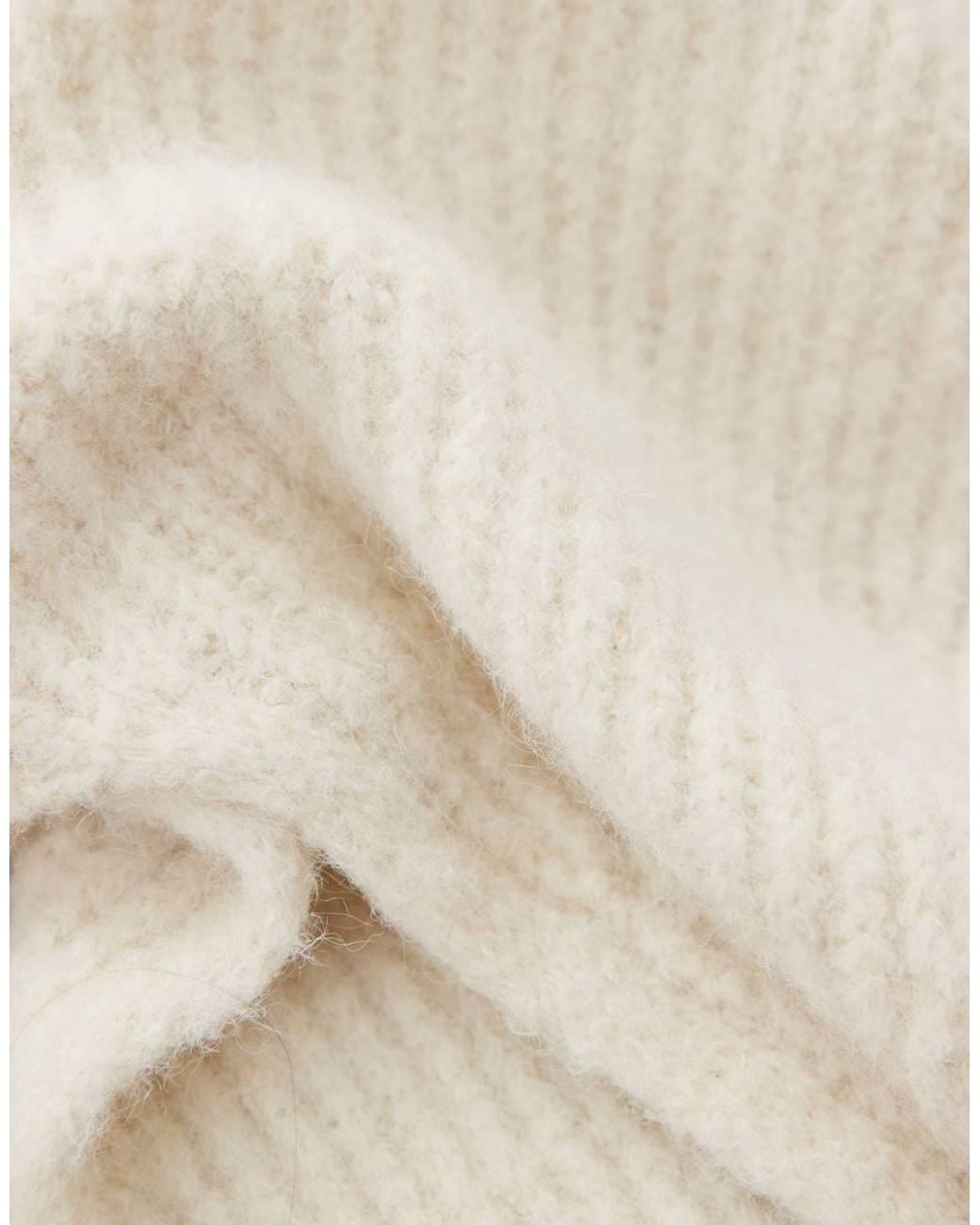 ASOS Brown Knitted Hooded Scarf