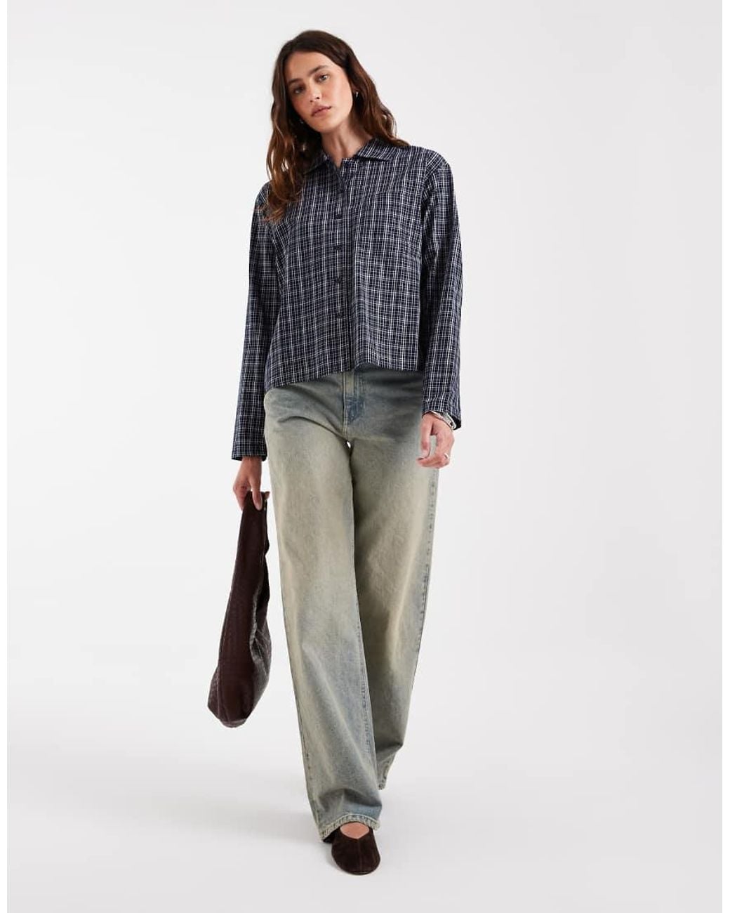 JJXX Blue Relaxed Fit Shirt