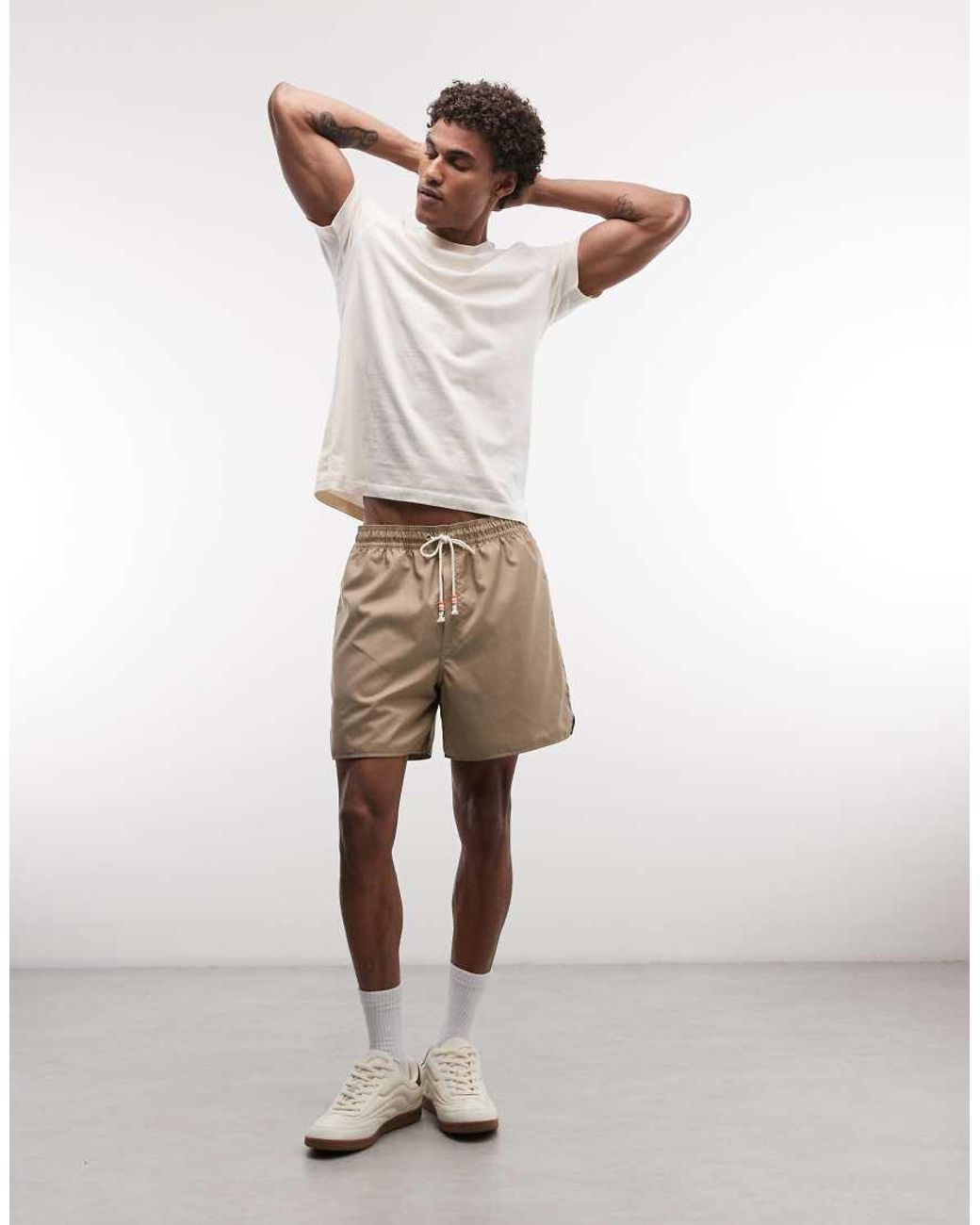 Nike Natural Brooklyn Woven Shorts for men