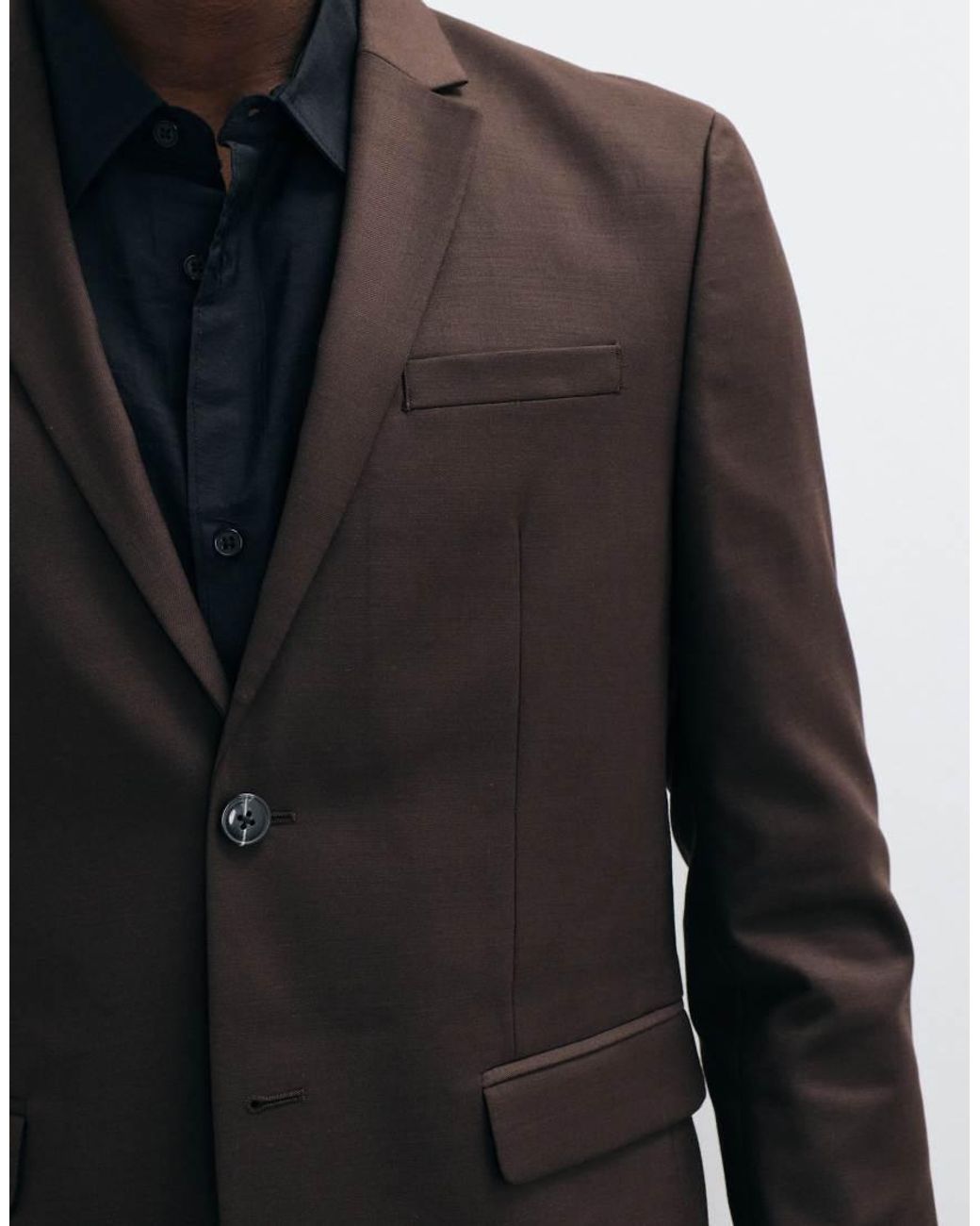 Jack & Jones Black Slim Fit Suit Blazer for men