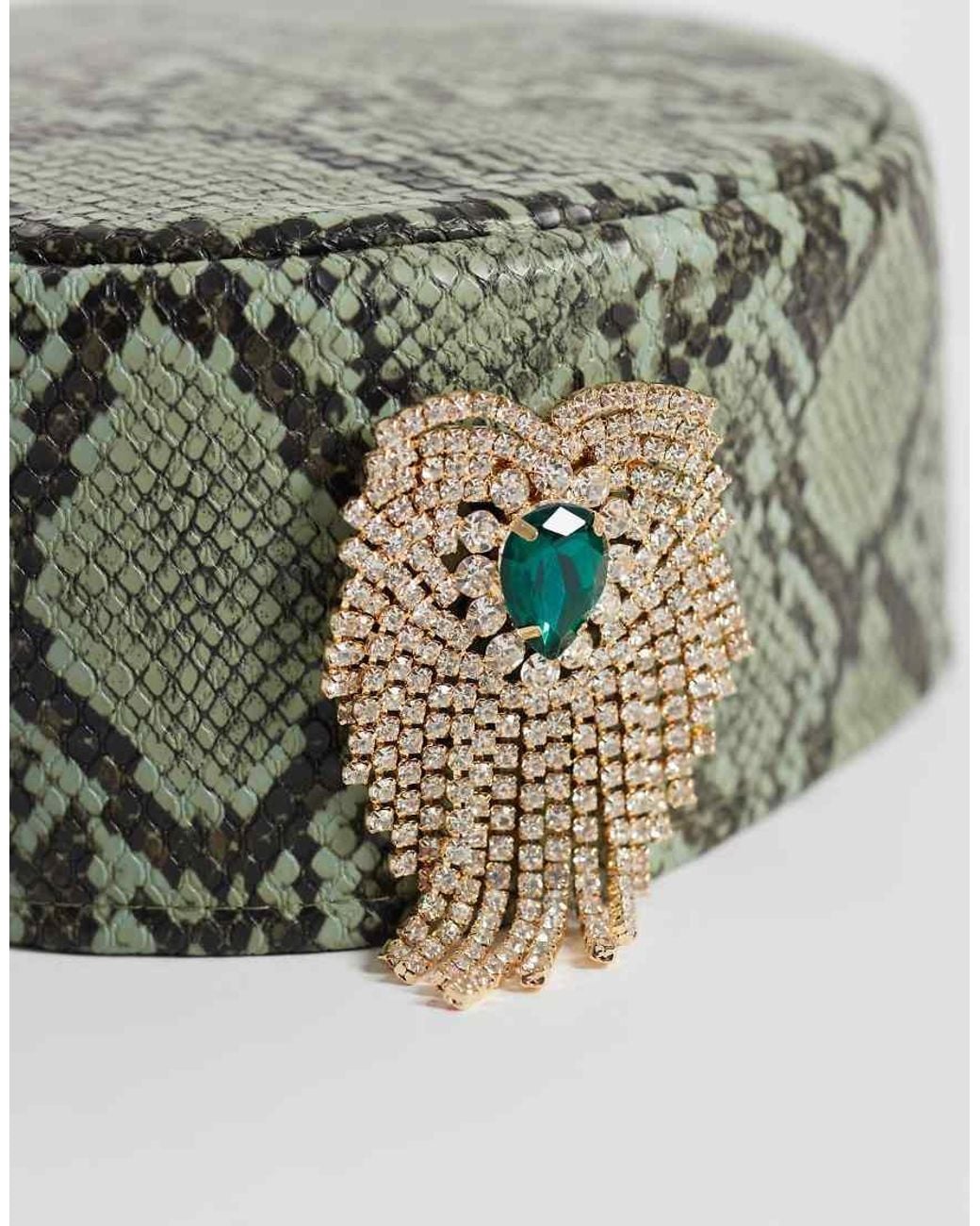 ASOS Green Pillbox Hat