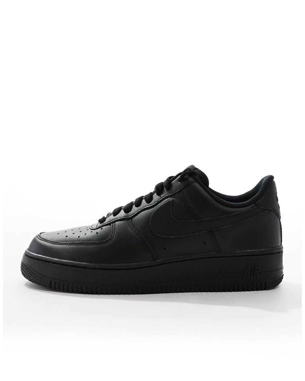 Nike Black Air Force 1 '07 Trainers for men