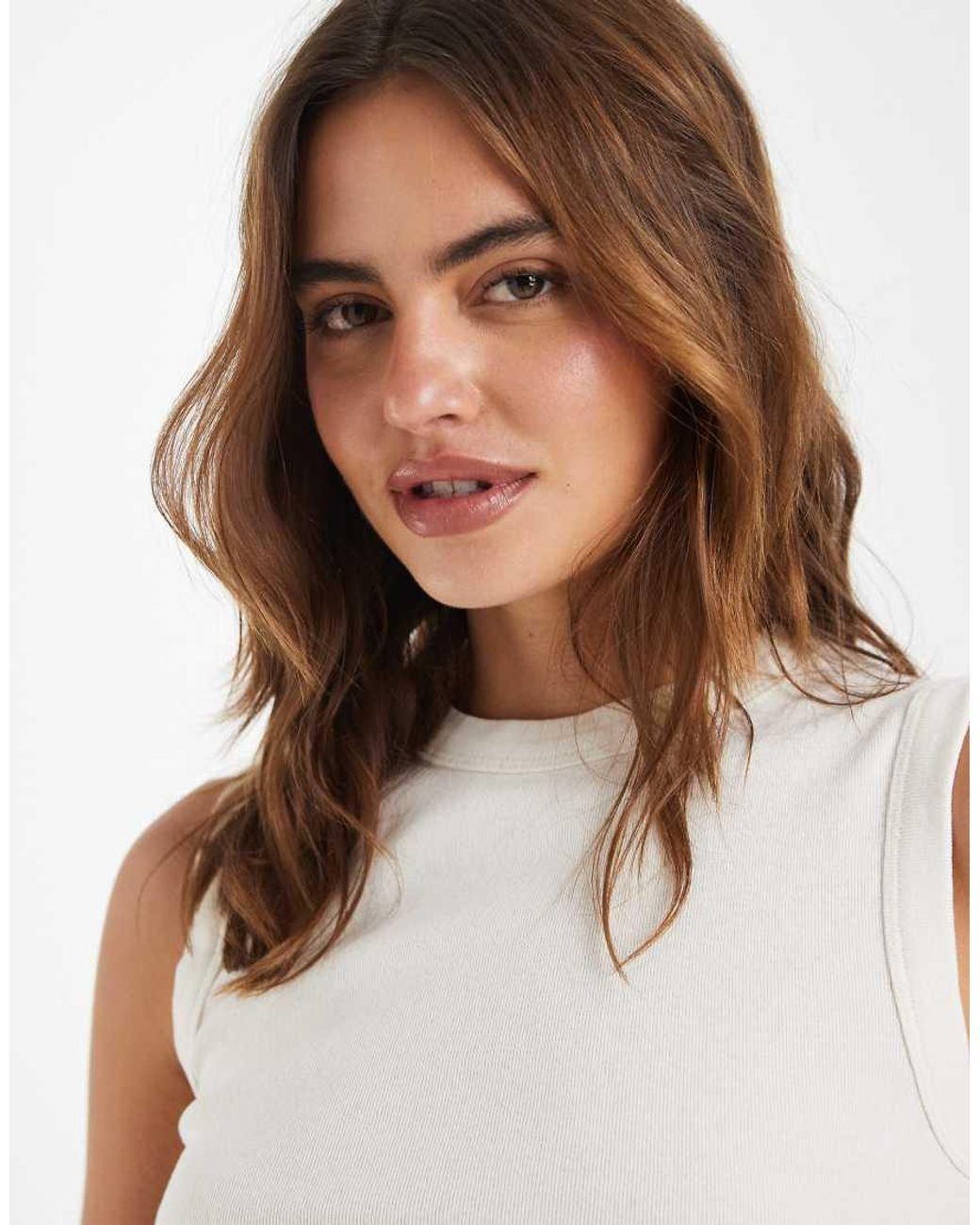 Free People Blue Murphy Tank Top