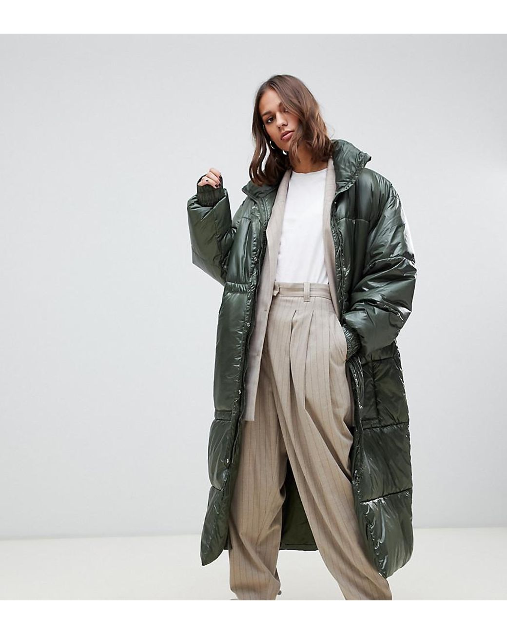 Weekday Denim Oversized Long Padded 