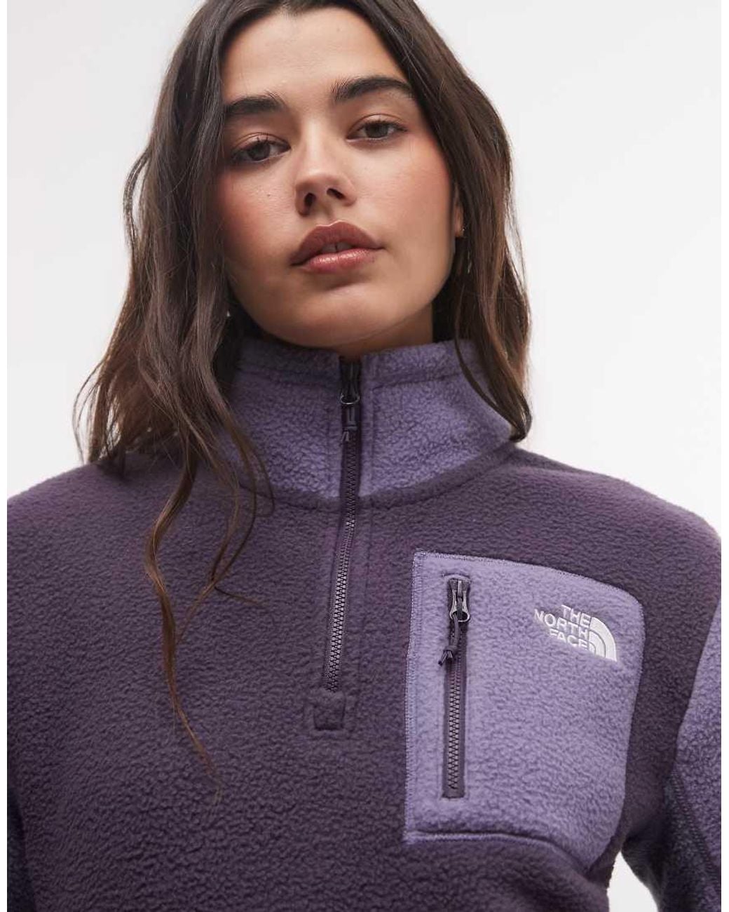 The North Face Purple Yumiori 1/4 Zip